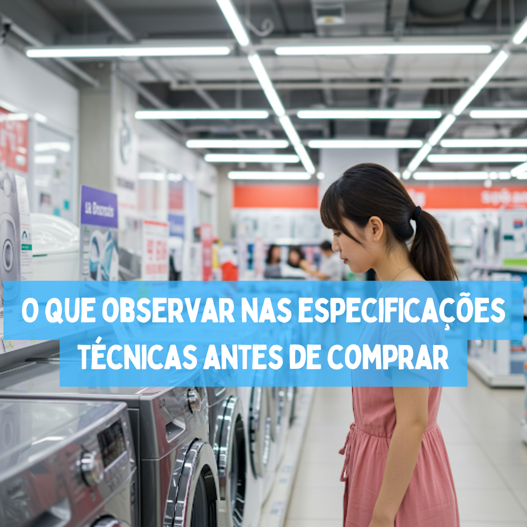 O que observar nas especificações técnicas antes de comprar
