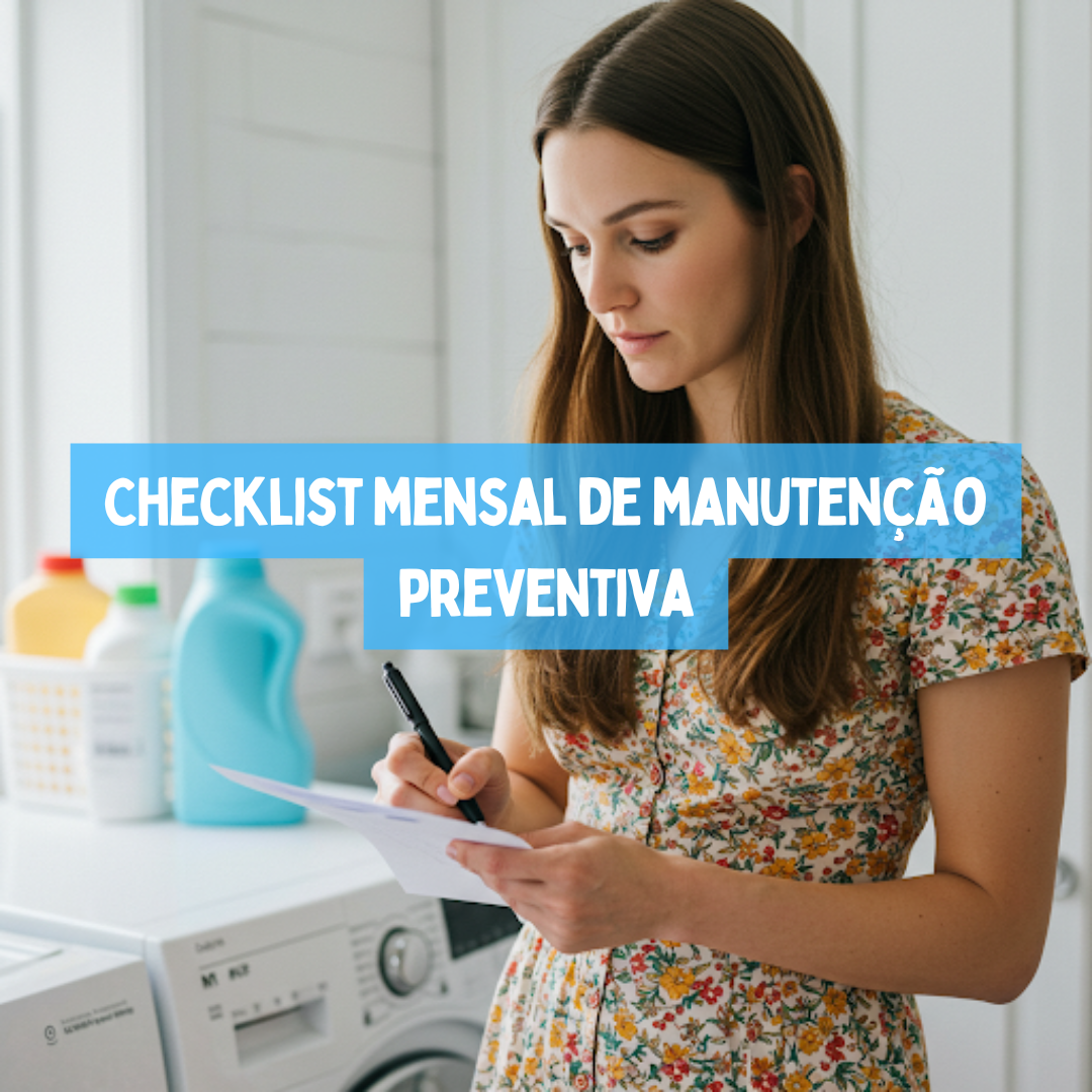 Checklist mensal de manutenção preventiva