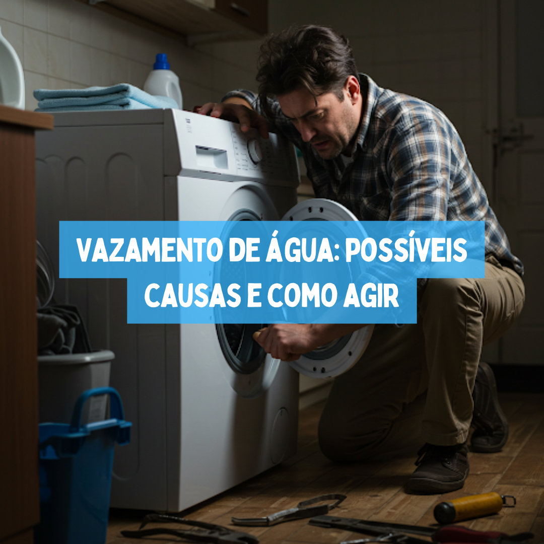Vazamento de água: possíveis causas e como agir