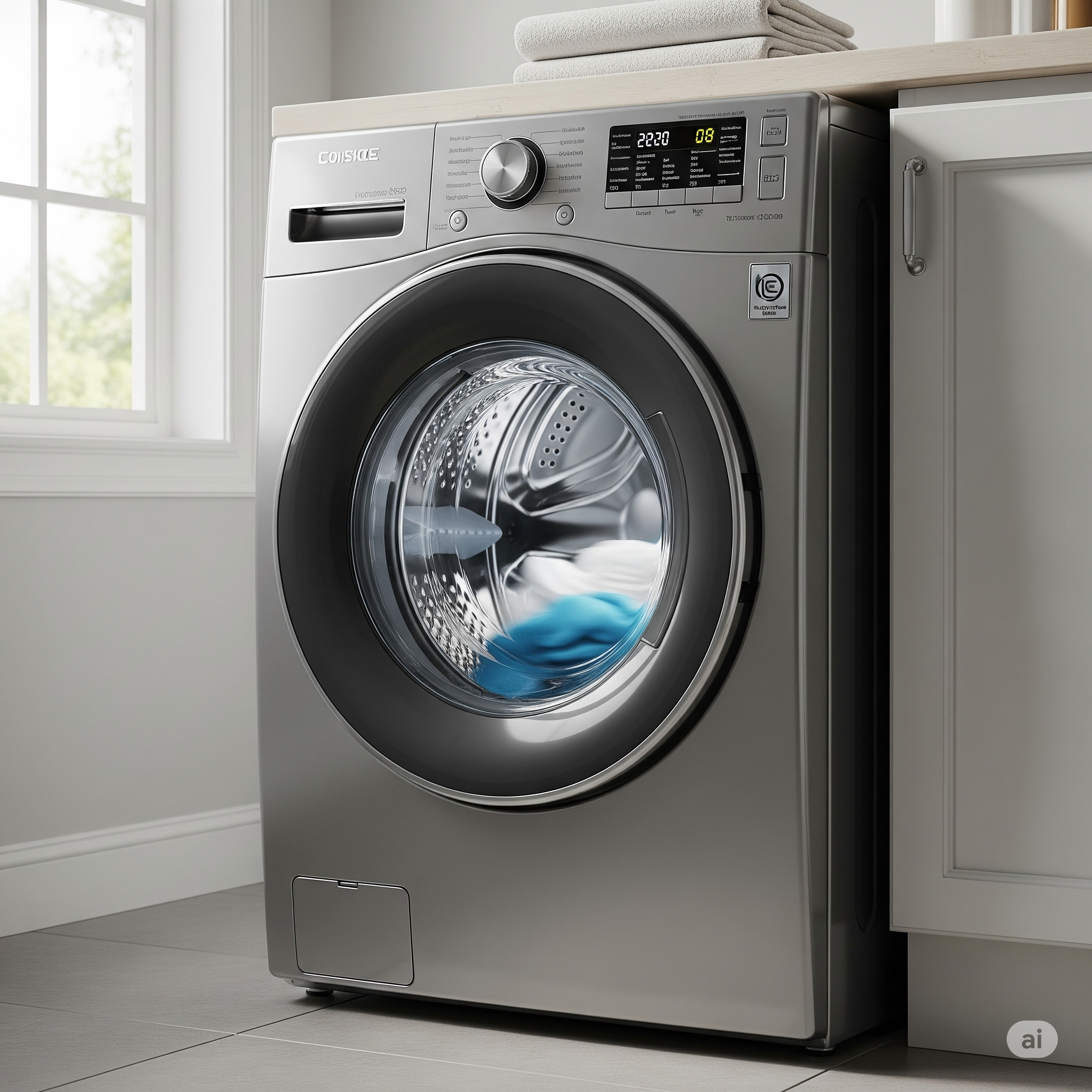 Como funciona uma máquina de lavar automática?